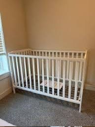 White Baby Crib