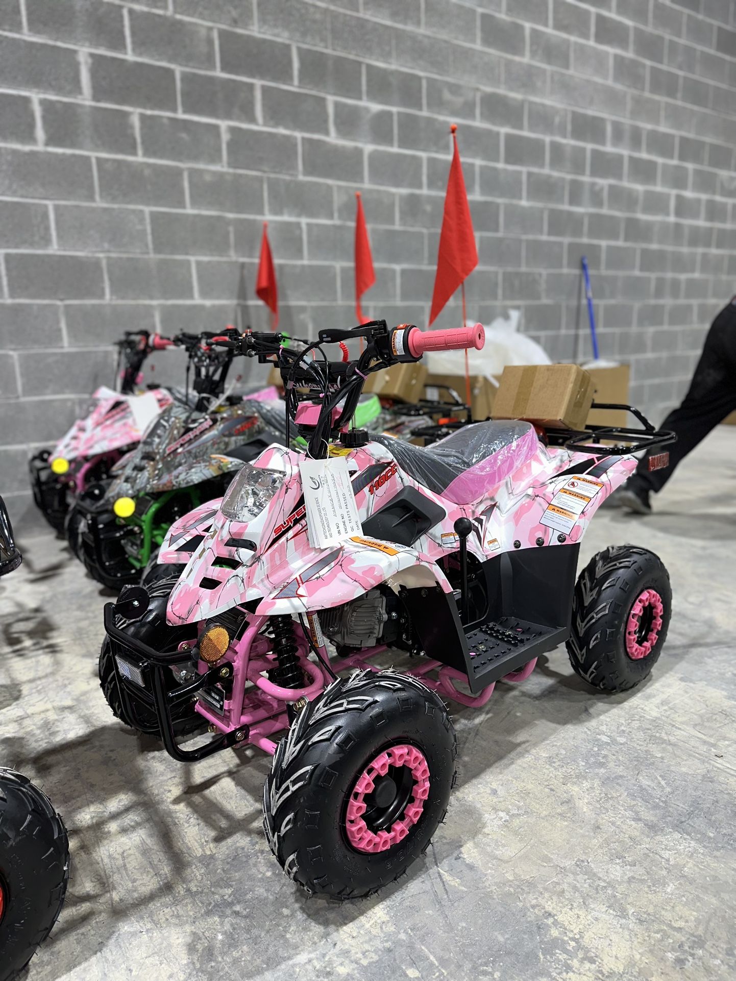 110cc ATV with Reverse