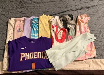 Girl Shirt Lot Size 10/12