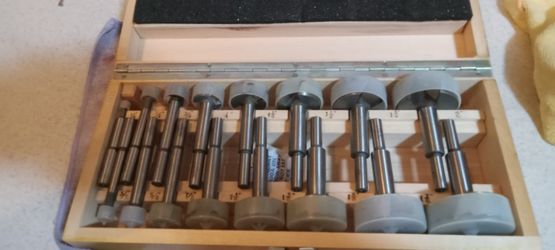 16 Piece Forstner Bit Set (With Case)