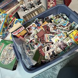 Loads Of Baseball Cards And Bobble Heads. Some Boxes Sealed. Jupiter.