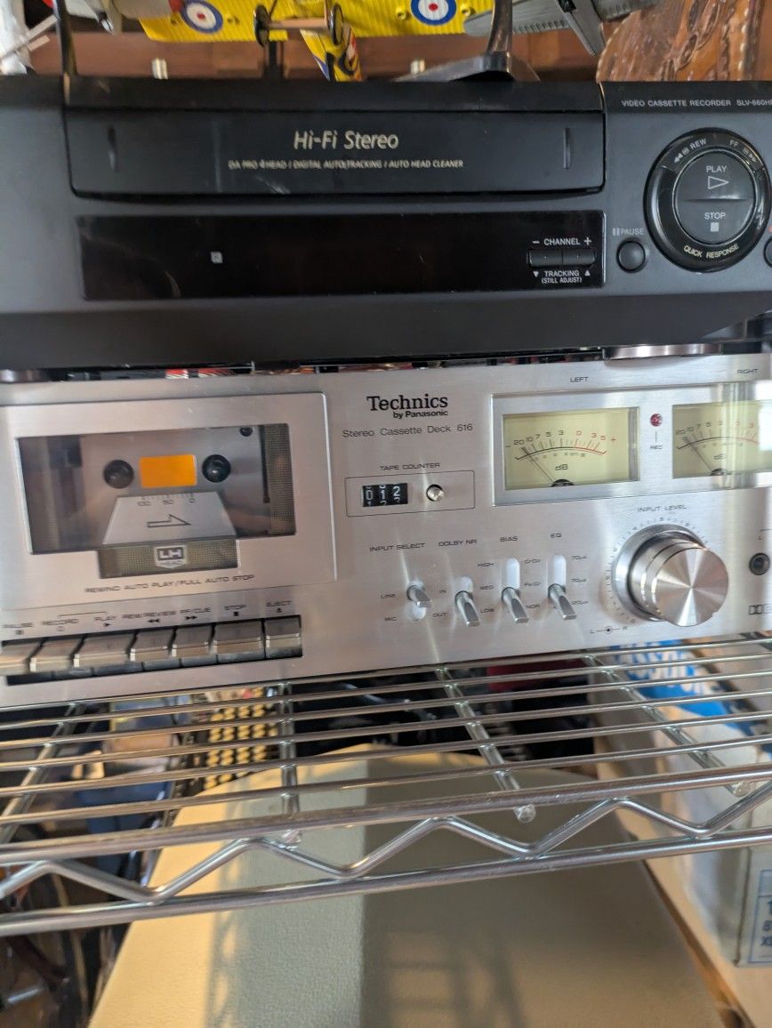 Cassette Player And Vcr $95 Each