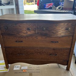 Solid Wood Antique Dresser