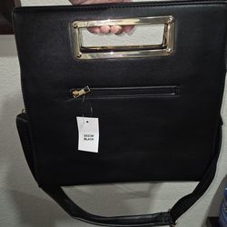 Black Purse W/Strap $40