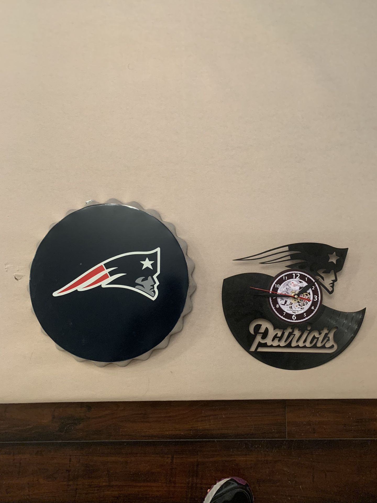 Patriots wall art