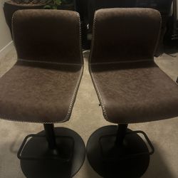 Jayden KD Low Back Bar Stools 
