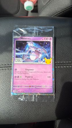 Mewtwo Holo Pokémon Card 063/126