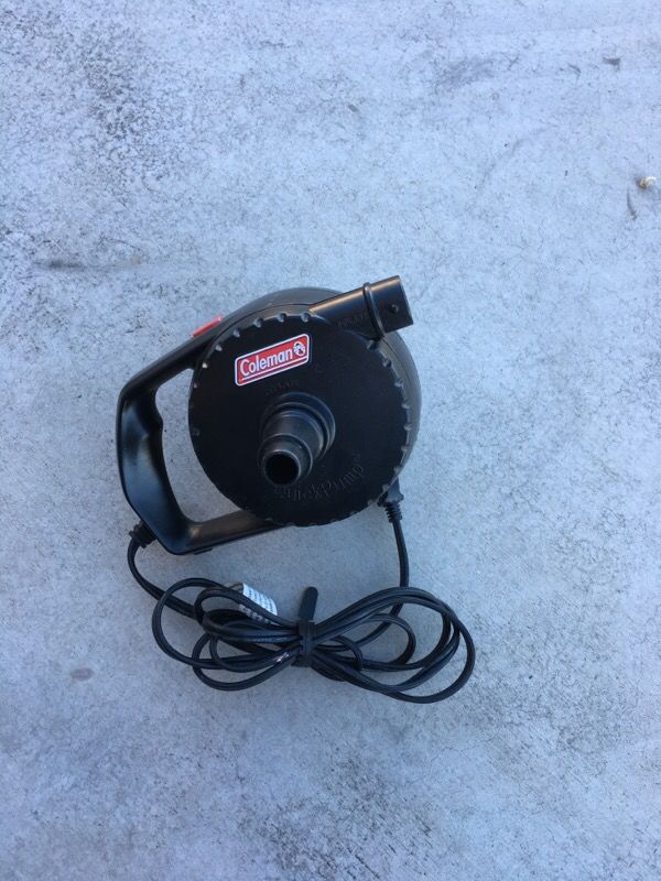 Coleman quick pump