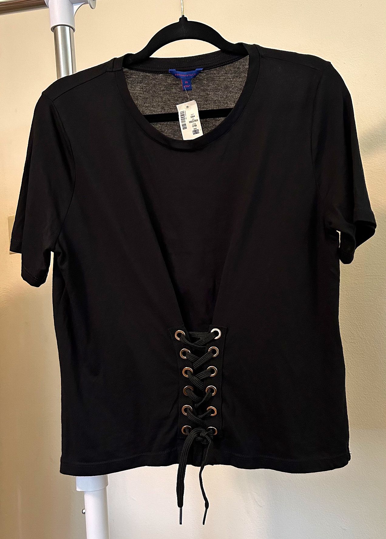 Aeropostale Brand Black Crop Dressy Top Size XL