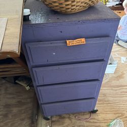 Purple Small Dresser 