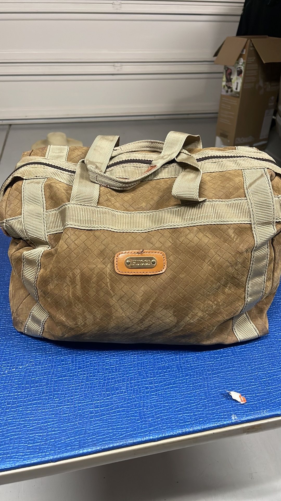 Vintage Brown Pucci Tote Bag