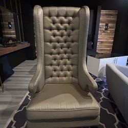  Luxury Tufted Wingback Chair | High-Back Statement Piece