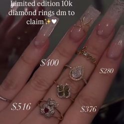 10k Diamond Rings 