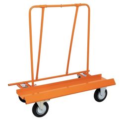 Assembled New Heavy Duty Drywall Sheet Cart 1800 lb Panel Dolly with 8" Swivel Casters & Brakes St
