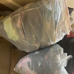 Large Bags Of Kids Clothes & Shoes