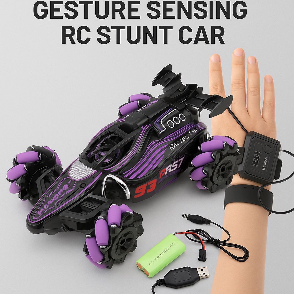 Gesture Sensing RC Stunt Car – 4WD Off-Road Remote Control Vehicle