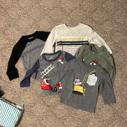 Long Sleeve Baby Shirts 