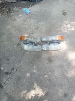 Chevrolet headlights and brake lights kit