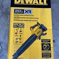 DEWALT 20V MAX 125 MPH 450 CFM Brushless Cordless Handheld Leaf Blower with Concentrator Nozzle (Tool Only