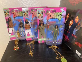 Flatbush Zombies Action Figures and  Chains