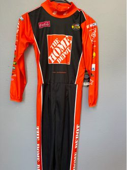 Home Depot nascar driver costume