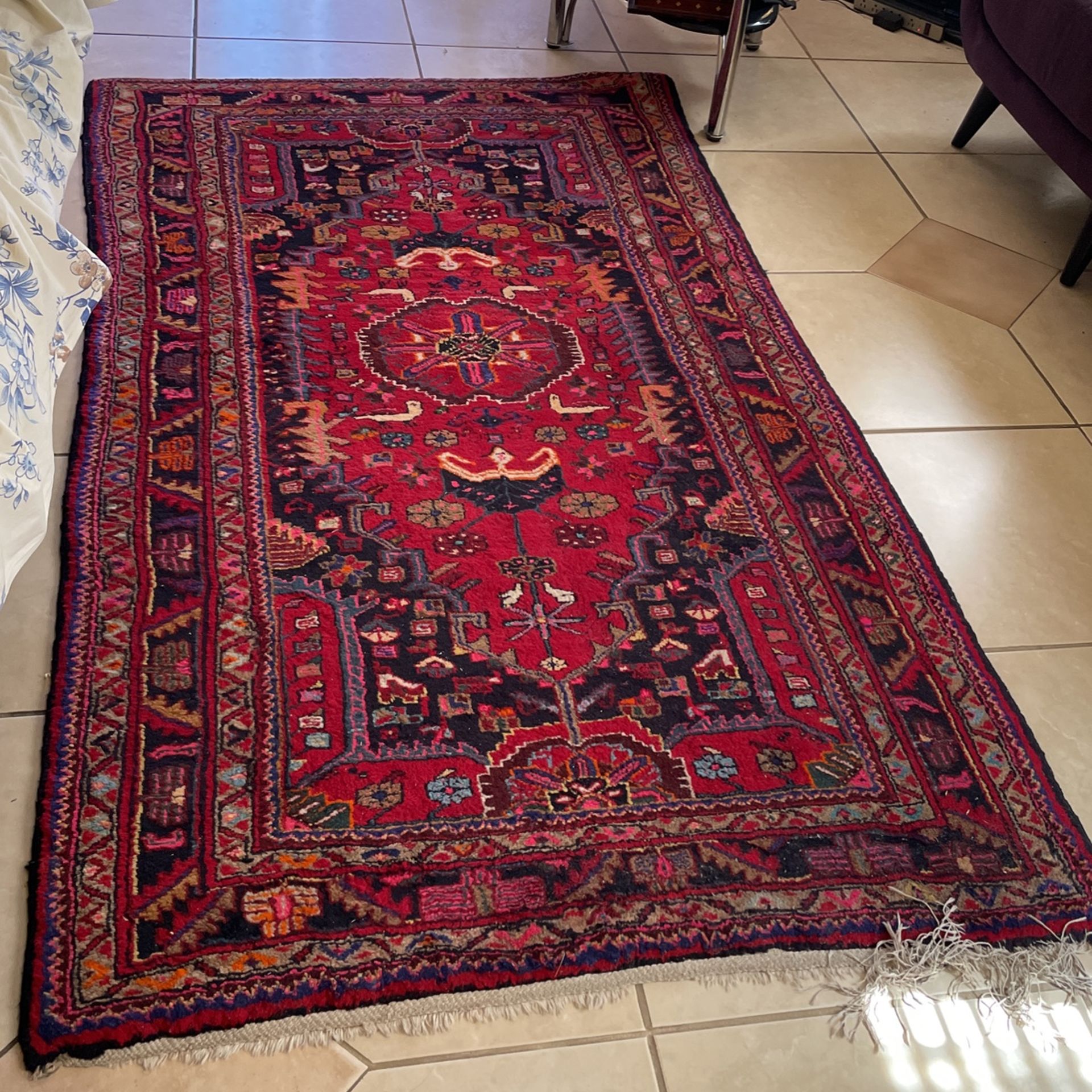 A hand Woven Persian Carpet