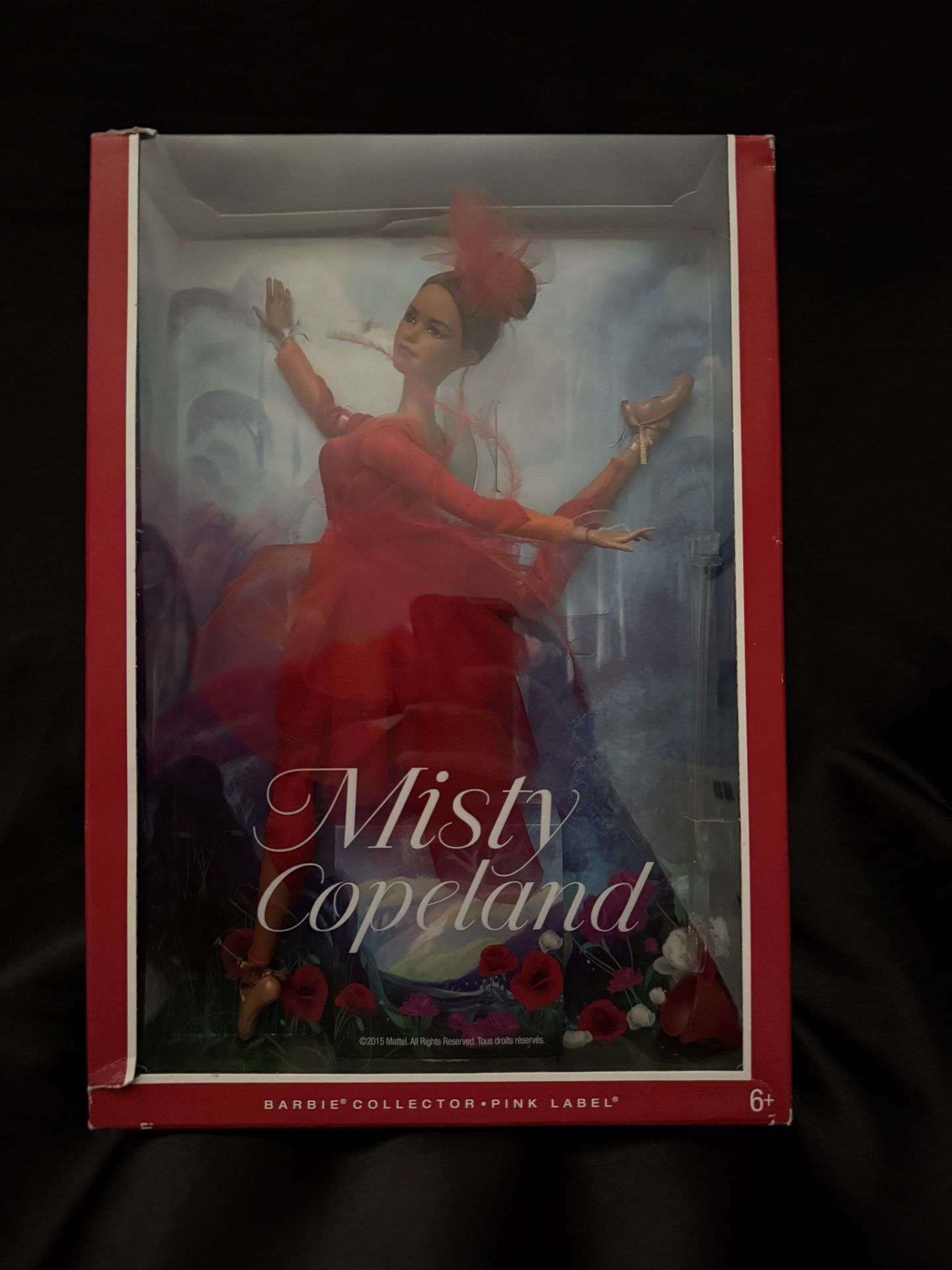New Barbie Collector Misty Copeland Pink Label Ballerina Barbie