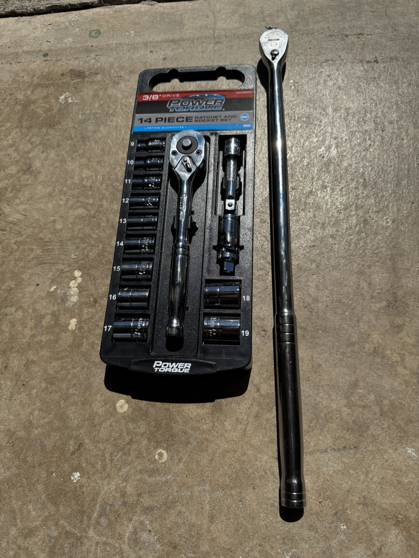Power Torque 14 Piece Metric Socket Set