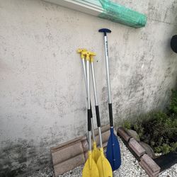 Aluminum Paddle Propel By Shoreline Marine 3' Easy to grip "T" handle  And Extended