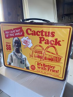 Travis Scott Vintage McDonald’s Lunch Box Cactus Pack 