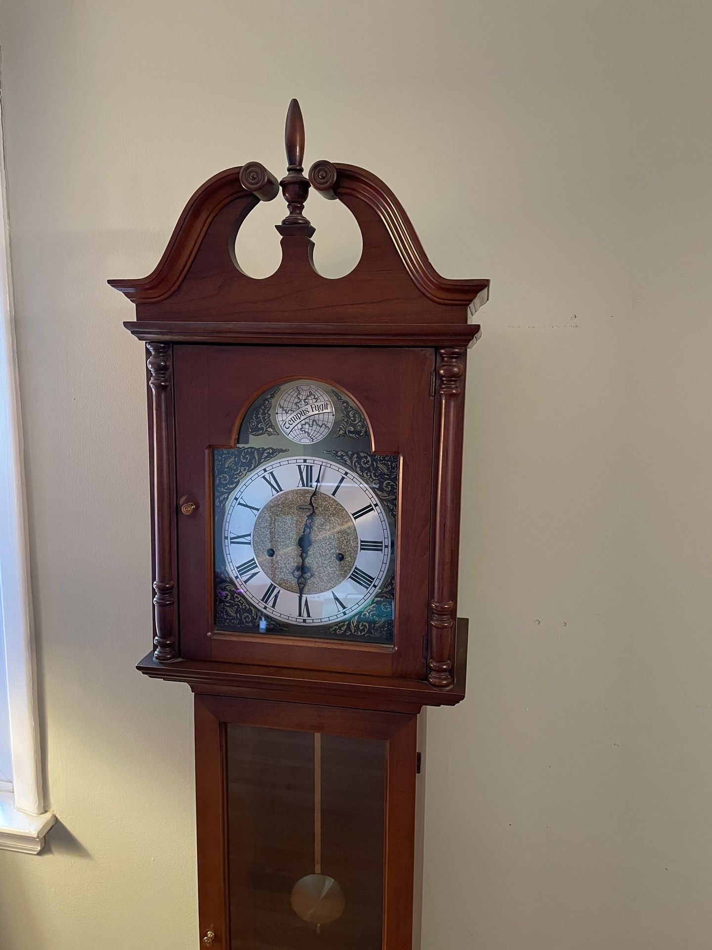 Tempus Fugit Grandfather Clock