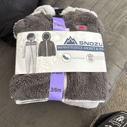 Snozu Infant Fleece Jacket & Snow Suit 
