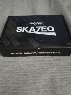 SKAR AUDIO 7-BAND 1/2-DIN GRAPHIC EQUALIZER – BRAND NEW