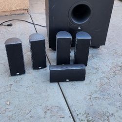 JBL Amplifier And Surround Sound Speakers