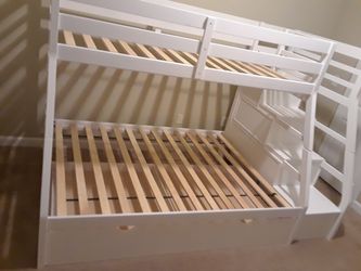 Acme Twin/Full Bunk Bed w/Storage Drawers
