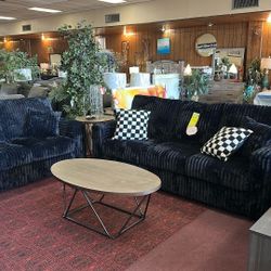 2pc Sofa And Loveseat Set