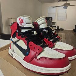 Nike Air Jordan 1 Off White Chicago size 8