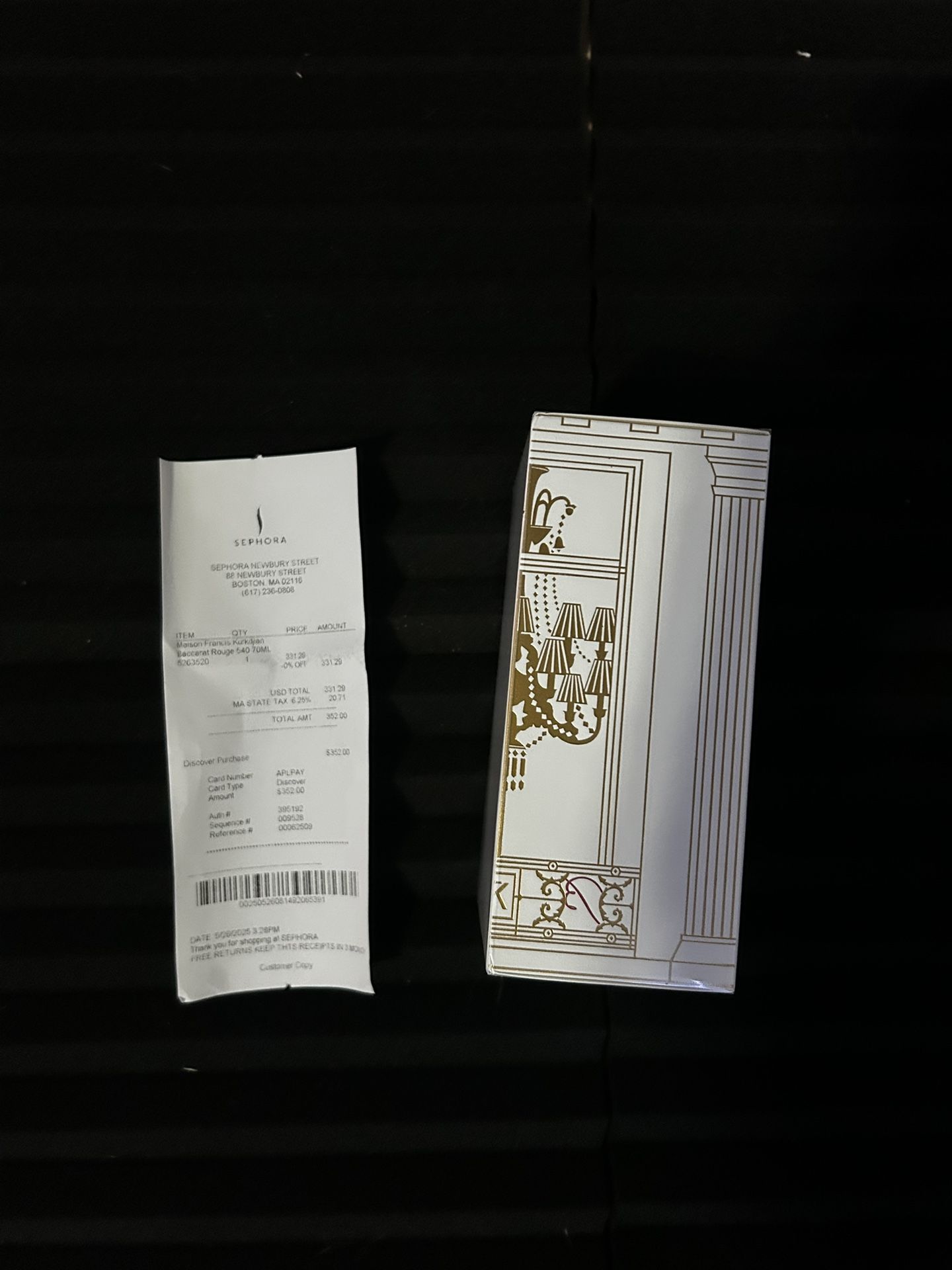 Baccarat Rouge 540 (Maison Francis Kurkdjian 70ml)