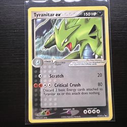 Tyranitar Ex (non-holo) Pokemon Card