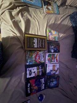 Books & DVDs Bundle Lot – Wimpy Kid, Dog Man, Dragon Ball, Stranger Things & More  Huge Books & Media Lot – Kids Chapter Books, Graphic Novels, DVDs  