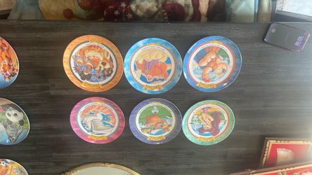 Disney Hercules Collector Plates Set