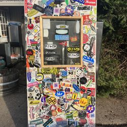 Historic 94.7 Knrk Studio Door And File Cabinet 