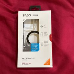 Gear4 ZAGG Santa Cruz Snap Case - MagSafe Compatible Clear Case That Highlights The D3O Protection Material - for Apple iPhone 13 Pro Max - Black,7020