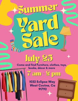 Yard sale