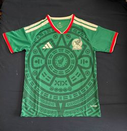 Mexico El Tri Men's Green Home Soccer Jersey - Size S M L & XL
