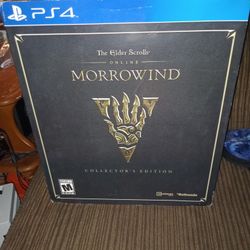 Elder Scrolls Online Morrowind Collectors Edition 