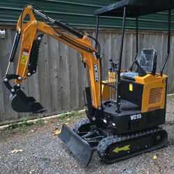 2025 1 ton mini excavator  Vicsec VC15  13.5hp gas engine Hydraulic  Thumb 