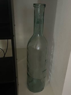 2 Glass Large Vases