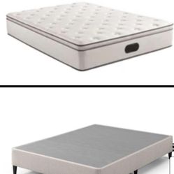 New In Box 2 Set Queen Size Matress And Box Spring 