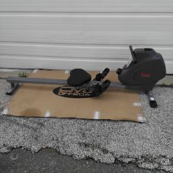Nice Gray Rowing Machine And With Functional LED Readout New Display Model. 